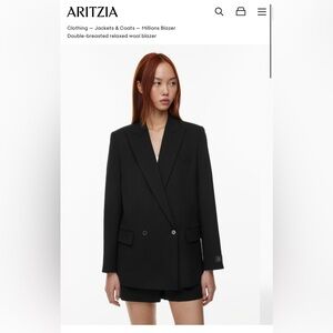 Aritzia oversized blazer